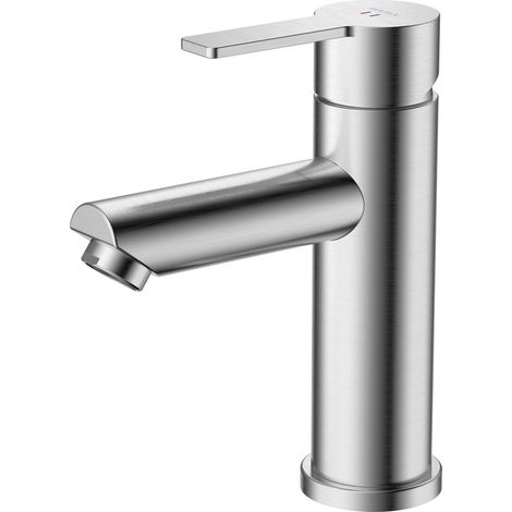 MISTELLA AVAPAX ABMI111511 Standarmatur für Waschtische aus gebürstetem Stahl (1/2)