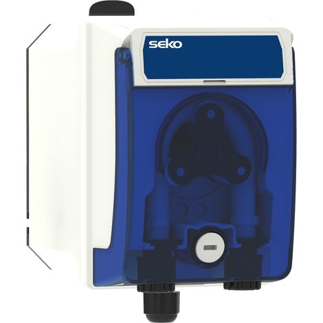 Pompe de dosage péristaltique pour piscine – Débit constant 3L/h – Installation rapide avec kit – Protection IP65 et maintenance simplifiée – Seko