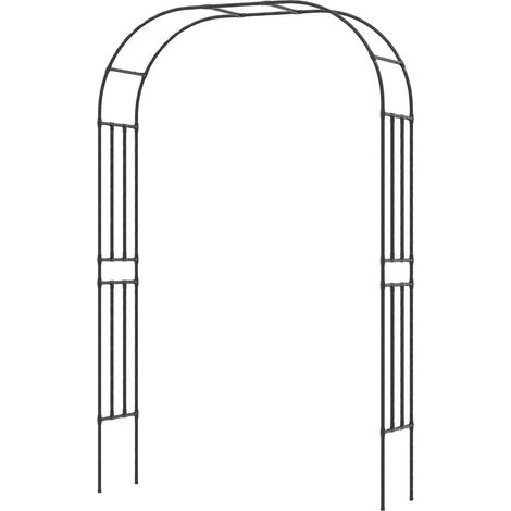 Enrejado de arco de rosas de metal para plantas trepadoras arco de zarcillo arco decorativo grande