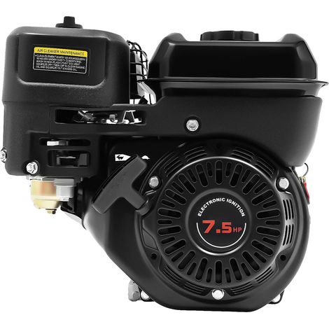Moteur, 7,5 CV, Fonctionnement Silencieux, noir (1/2)