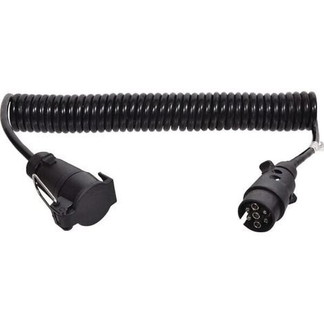 Cavo a spirale 7 poli 5 m UNIVERSALE LA404038