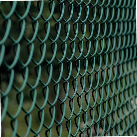 Werka Pro – Grillage rigide maille losange 10 m – Hauteur 1,8 m – Acier galvanisé plastifié vert – Maille 6 x 6 cm pour sécurité renforcée