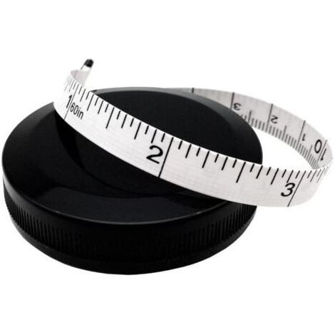 Ruban à Mesurer pour la Mesure du Corps Petit Ruban à Mesurer pour Tailleurs 60 Inch 150 cm Blanche (1/4)