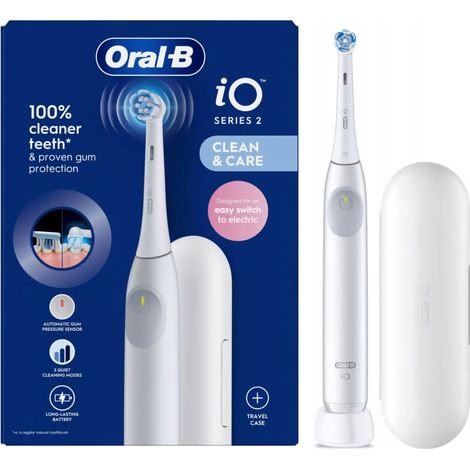 ORAL-B iO 2 Magnetische Zahnbürste Weiß 1 Stück. (1/5)