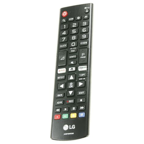 TELECOMMANDE POUR TV AUDIO TELEPHONIE LG - AKB75095303