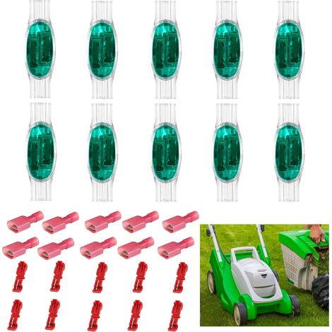 30 Stück harzgefüllte Kabelverbinder für Mähroboter, gelgefüllte Anschlüsse für Garten- und Außenmäherroboter (1/5)