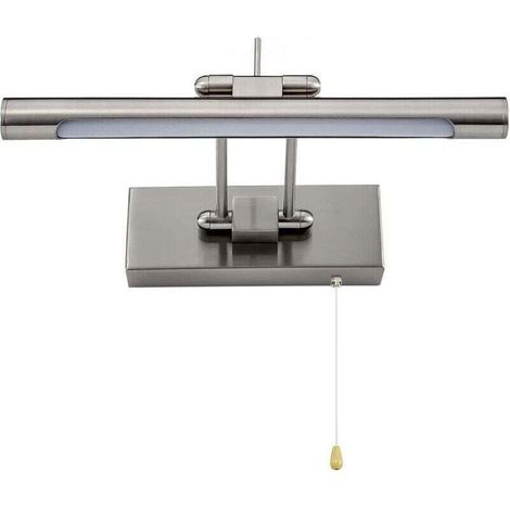 LED bathroom wall light – pull chain switch – adjustable mirror – IP44 protection rating – 4000 K – 35 cm/6 W (1/4)