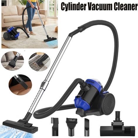 Aspirateur cylindrique sans sac 3600 W, moteur haute puissance, compact et léger