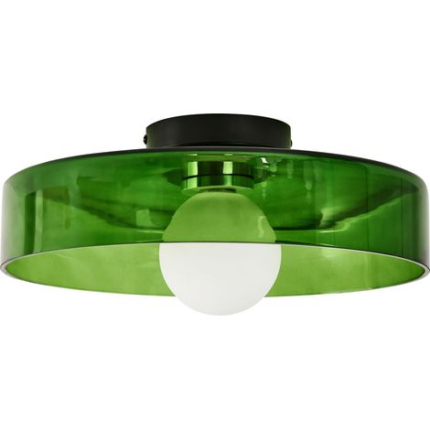 Ceiling Lamp LUGUSE Glass Green (1/5)