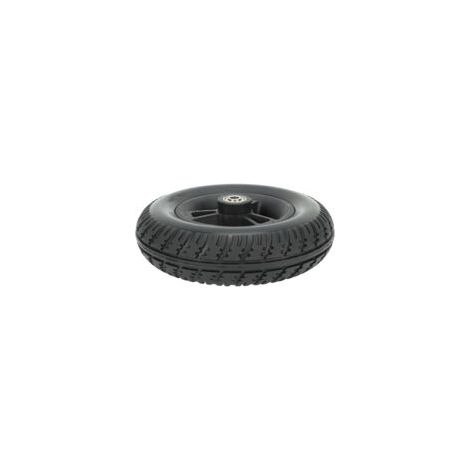 Remplacement de roue de fauteuil roulant antidérapant solide PU forte capacité portante accessoires de marcheur 7 pouces