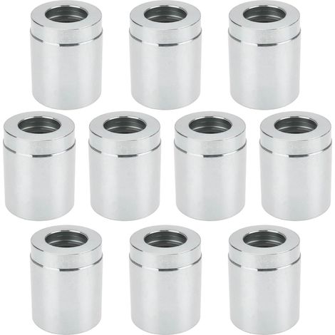 Pack of 10 Non-Stripped Hydraulic Crimp Fittings for SAE R1AT/R2AT 3/8 Inch Hoses (1/5)