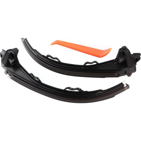 Intermitentes LED amarillos dinámicos para retrovisores exteriores, compatibles con Audi S4, RS4 B9, Audi A5, S5 y RS5. (1/2)