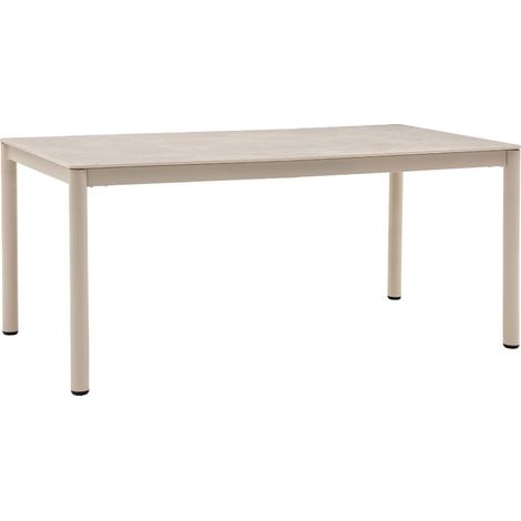 Asta table de jardin 90x200cm sable.