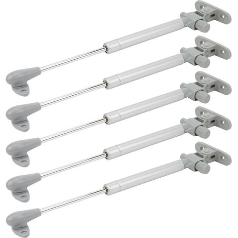 5pcs Vérin Hydraulique Porte Armoire Tatami Relevage Ressort Gaz Charnière Tige Amortisseur Lift Support (1/5)
