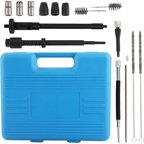 Outil de nettoyage d'injecteur, Acier haute résistance, 50 cm x 10 cm x 5 cm, S'adapte à divers modèles de moteurs diesel, Nettoyage efficace pour les injecteurs, Conçu pour répondre aux normes de l'i (1/5)