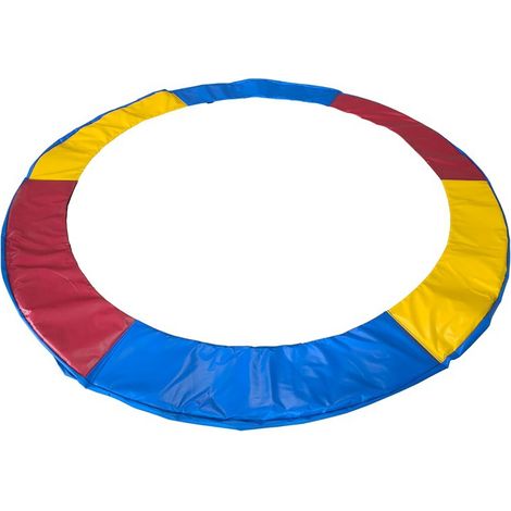 Cache-ressorts pour trampoline 366 cm - Coussin protection PVC 500D anti-UV - 1,5 cm épaisseur, 25 cm largeur - Sécurité enfant (1/5)