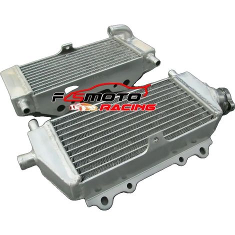 Radiador de aleación de aluminio, dimensiones compatibles con los modelos 2003-2004, diseñado para Kawasaki KX 250, mayor eficiencia de refrigeración, fácil instalación. (1/5)