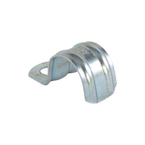 Fischer – Collier de serrage BSM 25 – Monométallique pour fixation câbles et tuyaux – Diamètre de serrage max 25mm – Pour béton et bois