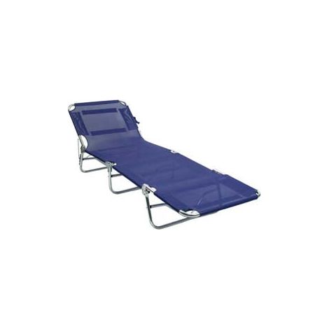 Lit en aluminium Piuma Bleu Vette 00043