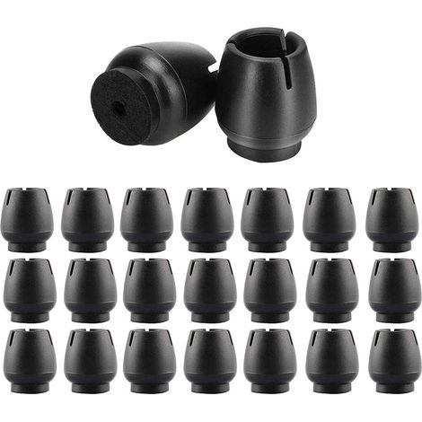 Protection Pied de Chaise,32 Pièces Table Antidérapant Chaise Pieds Anti-Scratches Feet Pads Protecteur Caoutchouc Chaise Casquettes (12-16mm)