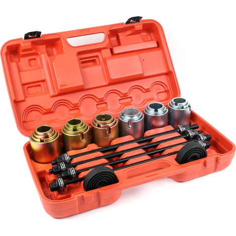 Wiltec Estrattori set 26 pz per montaggio smontaggio cuscinetti ruota e boccole (1/5)