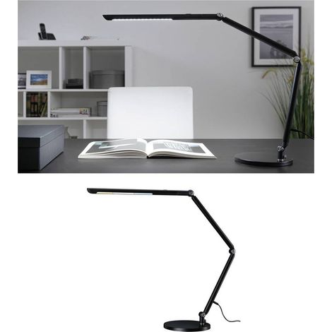 Paulmann FlexBar lampada da scrivania LED nera flessibile