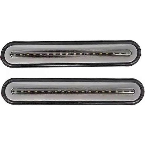 Feu arrière LED 12V à 54 LED haute luminosité pour camion, remorque, fourgonnette et camion, étanche (1/5)