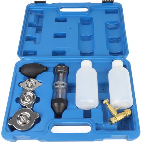 Kit Détection Fuite CO2 Toivize 8 Pièces Métal/ABS Test Joint Culasse Voiture Camion Engin BTP Réutilisable Rapide (1/5)