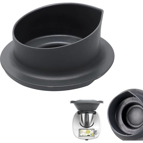 Vorwerk measuring cup for Thermomix TM5 and TM6 – accessory – heat-resistant and cold-resistant, lid with 50 and 100 ml markings (1/5)