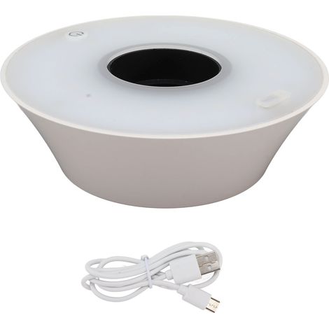 Lampe de table LED sans fil innovante pour bouteille de vin avec câble USB, blanche, idéale pour la décoration d'hôtels, restaurants et bars. (1/5)