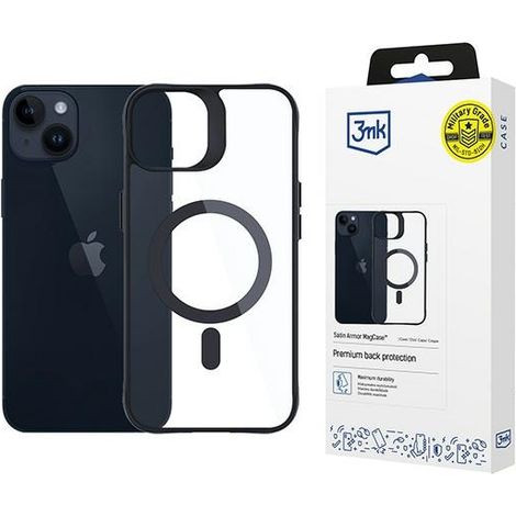 Apple iPhone 14 Plus - 3mk Satin Armor MagCase (1/5)