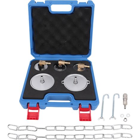 Jeu d'adaptateurs de maître-cylindre, purgeur de frein en aluminium universel pour la plupart des kits de fluides sous pression, 5 pièces (1/5)