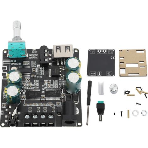 Amplificateur Bluetooth XY-C100L Stéréo Numérique 2x100W avec Décodeur MP3 et Réglage Tonal Infini pour Enceintes DIY (1/5)