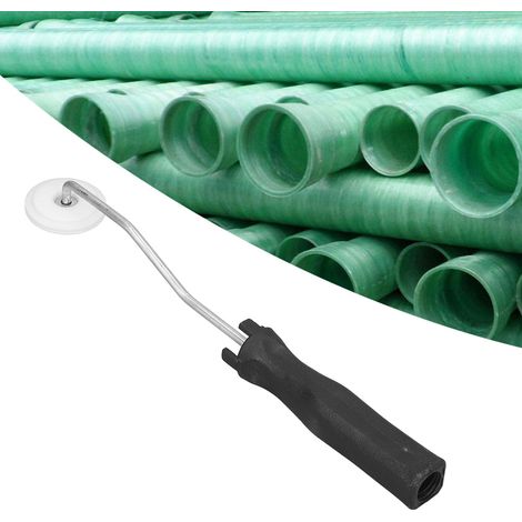 Outil de stratification de fibre de verre, rouleau d'angle en PTFE, Φ50 mm x 4 (1/5)