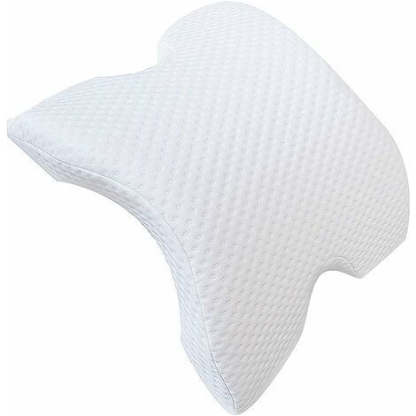 Multifunctional Memory Foam Pillow, Foam Cervical Pillow, U-Shaped Cervical Pillow, Slow Rebound Sleep Pillow, Ice Silk Rebound Pillow - AquaForge (1/2)