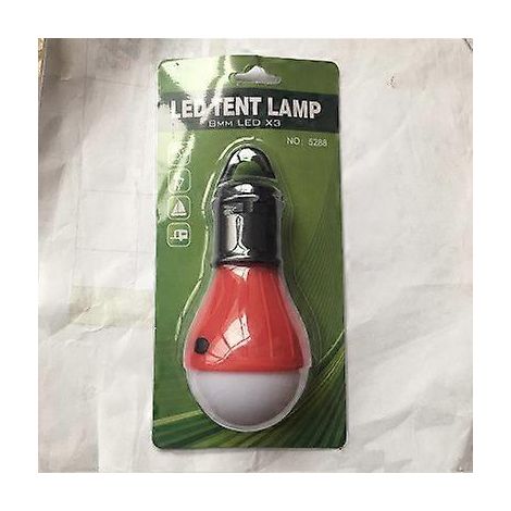 1@ Lampe de camping mini pour tente, 3 couleurs, portable, LED, étanche, lampe de secours, signal lumineux puissant/faible, lumière SOS
