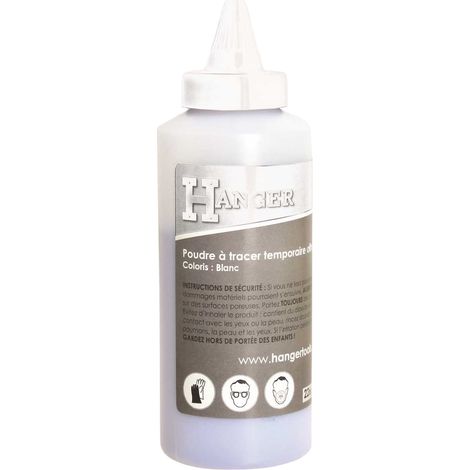 Poudre à tracer blanche 226g - HANGER - 100078 (1/2)