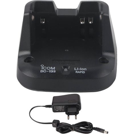 Station de charge rapide de bureau BC193 pour radios bidirectionnelles, chargeur multifonctionnel pour talkie-walkie compatible avec Icom ICV8E V80 F3003 (1/5)