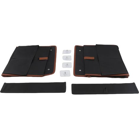 Organisateur rangement camping-car pliable mural – Sac multifonction bureau latéral 3 poches, pratique (1/4)