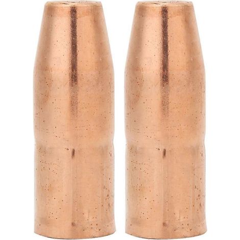 Buse de pistolet de soudage MIG 169726 5/8 pouces, 2 pièces, pour pistolet Miller M25/M40 Hobart MIG
