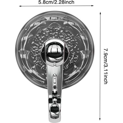 (8 pièces) Étagère de rangement de salle de bain en plastique transparent pour articles de toilette, accessoires pour cheveux, bijoux et maquillage. Support de rangement pour accessoires de maquillage (1/5)