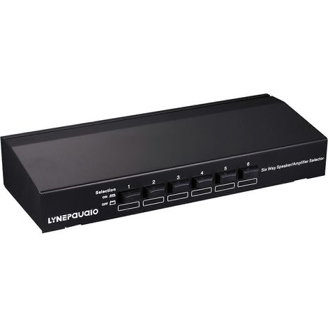 Sélecteur d'enceintes, commutateur d'amplificateur, connexion de plusieurs paires d'enceintes