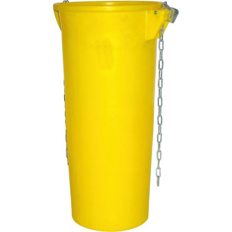 Goulotte avec Chaîne et Mousquetons – Polyéthylène Haute Densité – 1,05 m - Mondelin