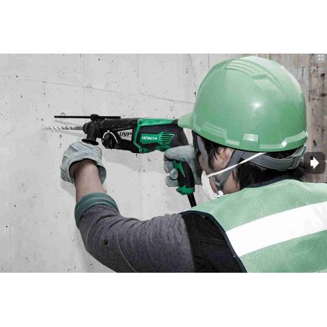 Hikoki – Perforateur burineur SDS+ 850W 3J 28mm – Moteur électro-pneumatique – Système antivibration UVP – DH28PCY2WSZ — vue 2