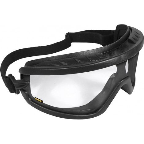 Stanley – Masque de protection ventilé en polycarbonate – Sangle réglable – Couverture complète – Conforme norme EN166 – Pour soudeurs professionnels