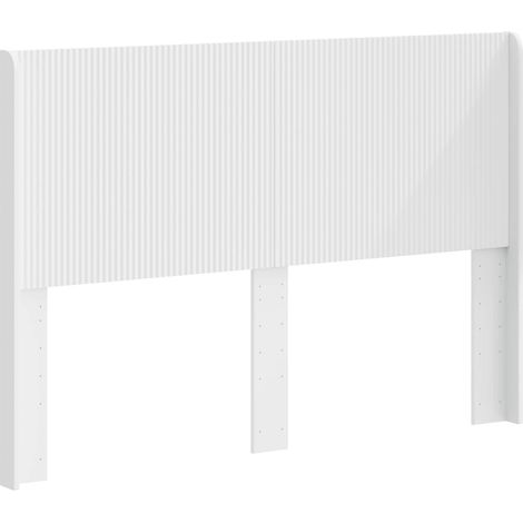 Maison Exclusive - Testiera Letto Bianco Legno ingegnerizzato