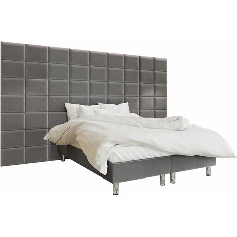 Lit boxspring Logan 103, Manila 16, Double, Continental, 180x200, Tissu, Disponible, 360x200x180cm (1/5)