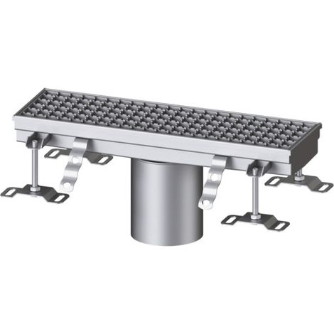 -Kastenrinne Ferrofix ohne Klebeflansch, 153 x 511 mm