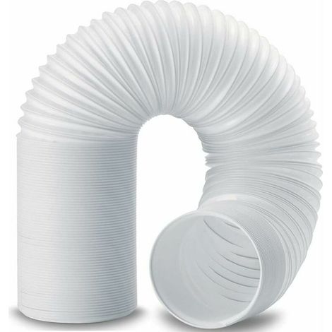 Mobile Air Conditioner Hose, Diameter 150mm Flexible PVC Drain Hose Ventilation Tube 2M Length Universal Hose Kit For Mobile Air Conditioner Air Extractor Dryer (1/5)