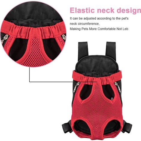 Sac à dos ajustable pour transport chiens et chats, pratique randonnée et voyage